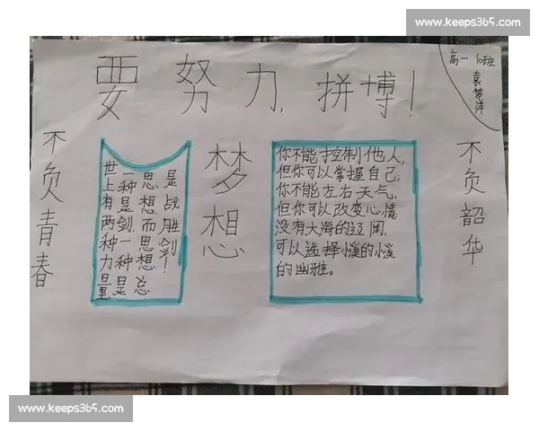 朝着目标笃行，努力自有回响